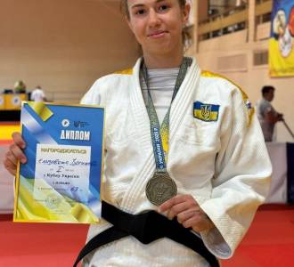Наша землячка привезла в Горішні Плавні золоту медаль Кубку України з дзюдо