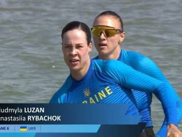 Перемога Людмили Лузан в каное-двійці на дистанції 500 метрів