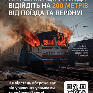 Правила безпеки під час повітряної тривоги поблизу об'єктів залізничної інфраструктури